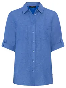 Olsen Blouse Woven Short Sleeves