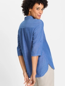 Olsen Blouse Woven Short Sleeves