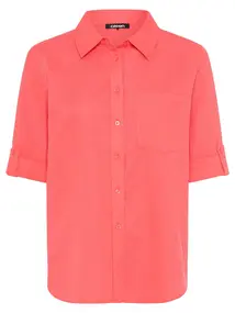 Olsen Blouse Woven Short Sleeves