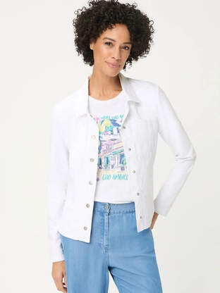 Olsen Jersey Jacket Long Sleeves