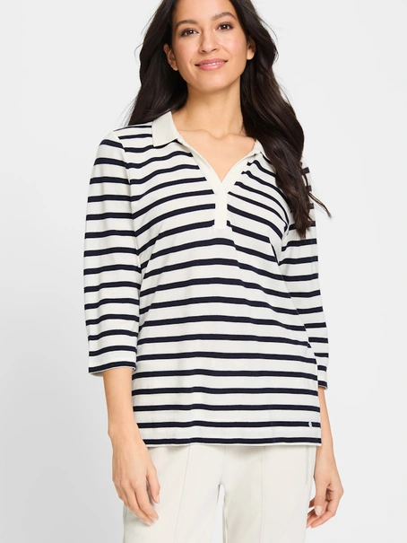 Olsen Polo Shirt Long Sleeves