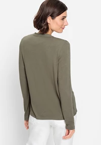 Olsen T-Shirt Cardigan Long Sleeves