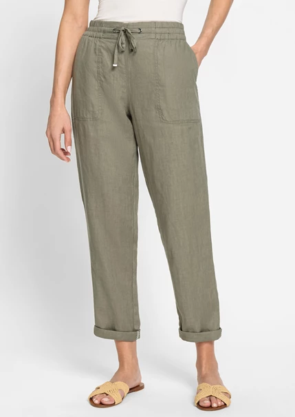 Olsen Trousers Casual Cropped