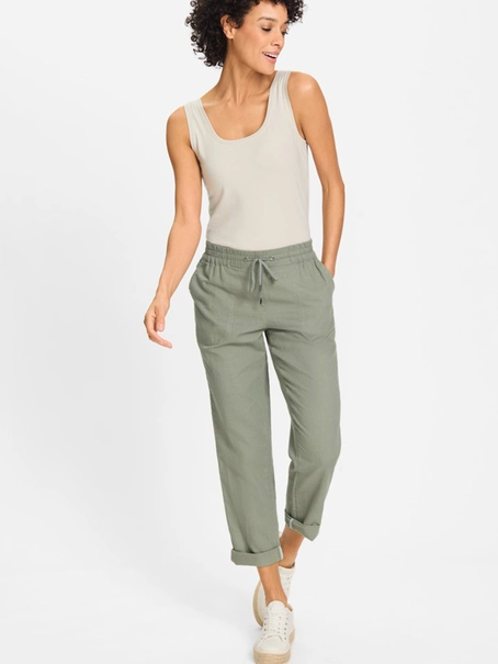Olsen Trousers Casual Cropped