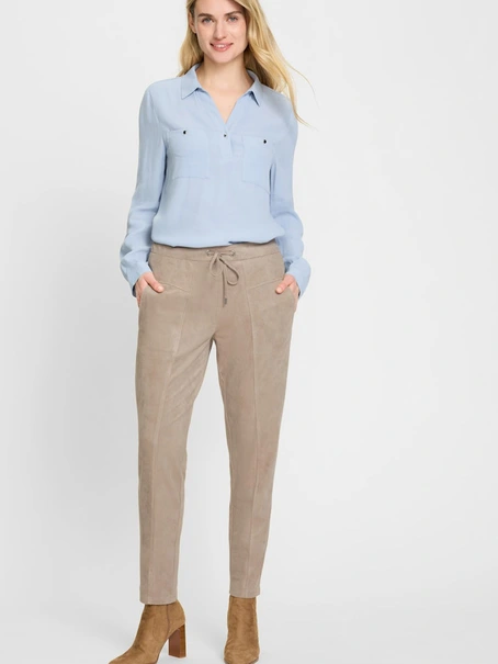 Olsen Trousers Casual Cropped