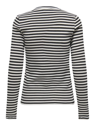 ONLY ONLAIDA L/S STRIPED TOP JRS