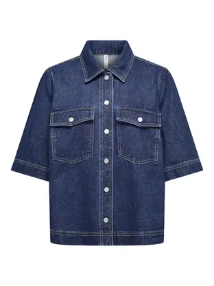 ONLY ONLBELLE S/S SHIRT DNM GUA NOOS