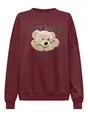 ONLY ONLBILA L/S BEAR O-NECK SWT