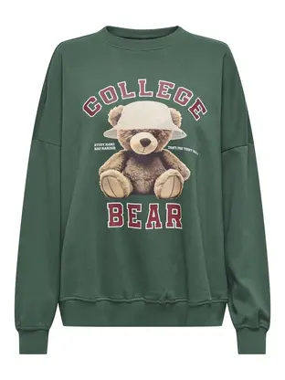 ONLY ONLBILA L/S BEAR O-NECK SWT