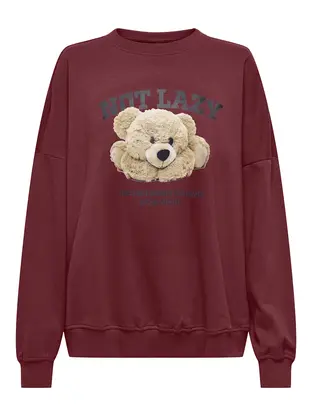 ONLY ONLBILA L/S BEAR O-NECK SWT