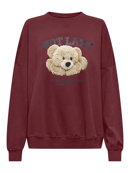 ONLY ONLBILA L/S BEAR O-NECK SWT