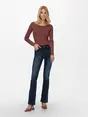 ONLY ONLBLUSH MID FLARED DNM REA409 NOOS