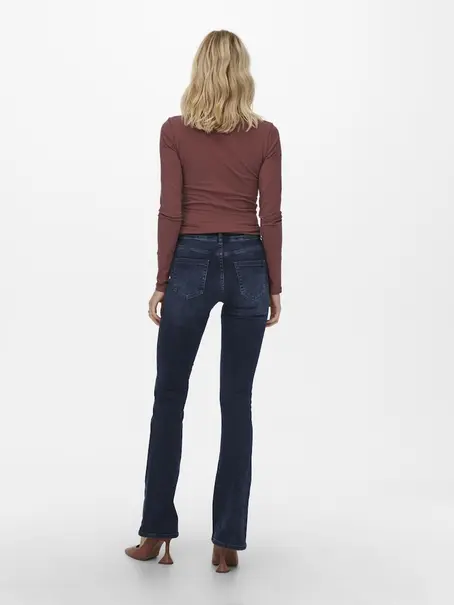 ONLY ONLBLUSH MID FLARED DNM REA409 NOOS