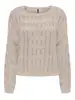 ONLY ONLCAPRI LS O-NECK CC KNT