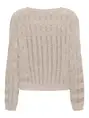 ONLY ONLCAPRI LS O-NECK CC KNT