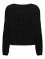 ONLY ONLCAPRI LS O-NECK CC KNT