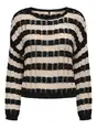 ONLY ONLCAPRI LS O-NECK CC KNT