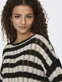 ONLY ONLCAPRI LS O-NECK CC KNT