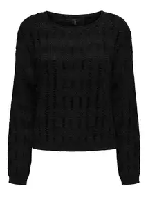 ONLY ONLCAPRI LS O-NECK CC KNT