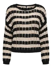 ONLY ONLCAPRI LS O-NECK CC KNT