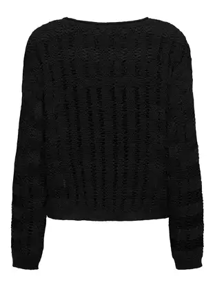 ONLY ONLCAPRI LS O-NECK CC KNT
