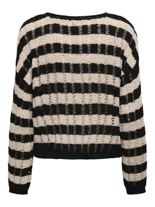 ONLY ONLCAPRI LS O-NECK CC KNT