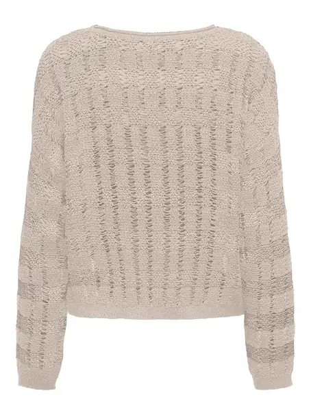 ONLY ONLCAPRI LS O-NECK CC KNT
