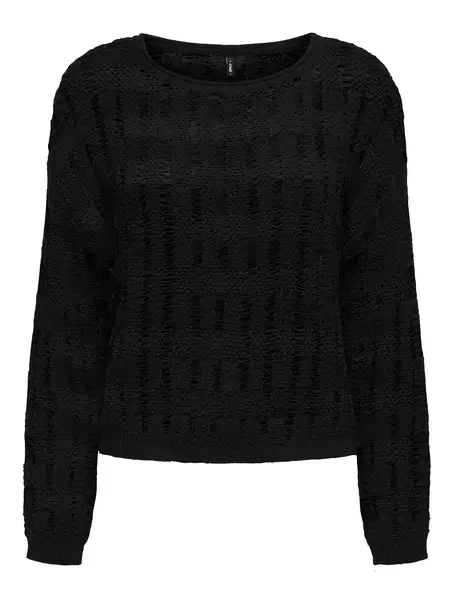 ONLY ONLCAPRI LS O-NECK CC KNT
