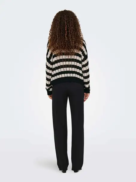 ONLY ONLCAPRI LS O-NECK CC KNT