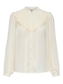 ONLY ONLCHADIA LIFE LS DOBBY TOP CC WVN