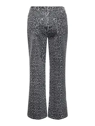 ONLY ONLCOBAIN-MIE REG WIDE ANIMAL PANT