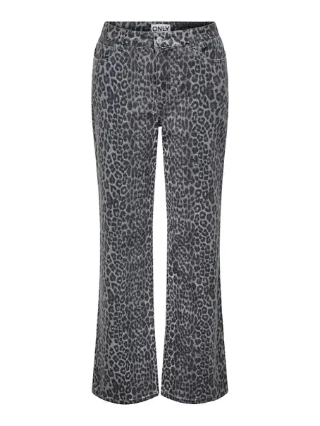 ONLY ONLCOBAIN-MIE REG WIDE ANIMAL PANT