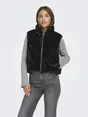 ONLY ONLDANA LIFE FAUX FUR WAISTCOAT CC