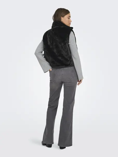 ONLY ONLDANA LIFE FAUX FUR WAISTCOAT CC