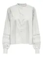 ONLY ONLDOLLY LIFE LS BUTTON TOP WVN