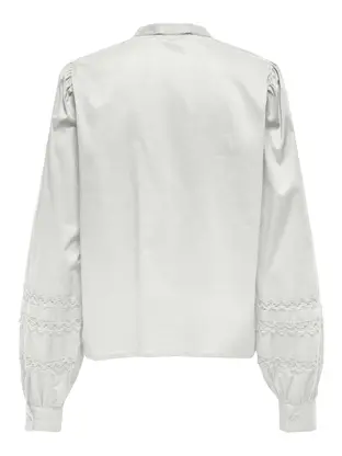 ONLY ONLDOLLY LIFE LS BUTTON TOP WVN