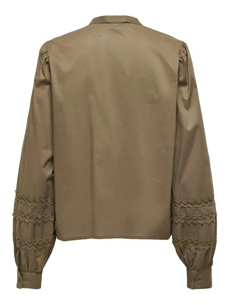 ONLY ONLDOLLY LIFE LS BUTTON TOP WVN