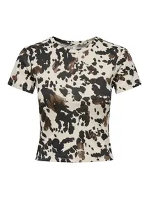 ONLY ONLELINA LIFE S/S AOP TOP JRS