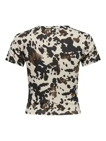 ONLY ONLELINA LIFE S/S AOP TOP JRS