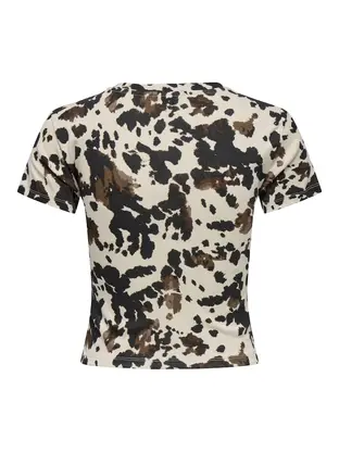 ONLY ONLELINA LIFE S/S AOP TOP JRS