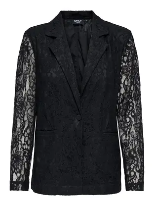ONLY ONLEMIA-KARO L/S LACE BLAZER WVN