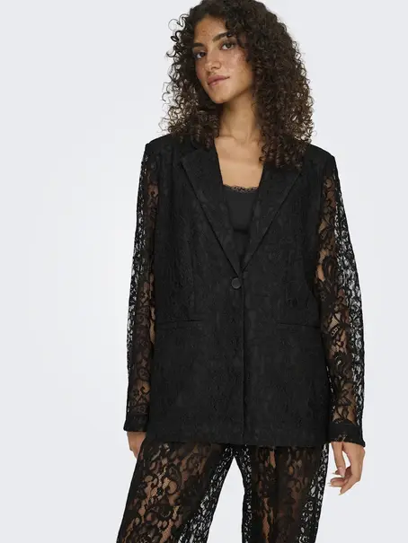 ONLY ONLEMIA-KARO L/S LACE BLAZER WVN