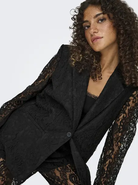 ONLY ONLEMIA-KARO L/S LACE BLAZER WVN