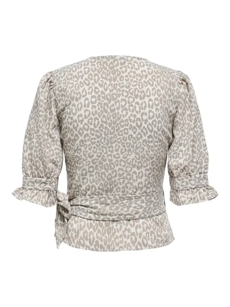 ONLY ONLEMMIA LIFE 2/4 TIE WRAP TOP PNT