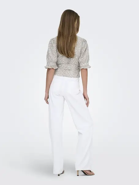 ONLY ONLEMMIA LIFE 2/4 TIE WRAP TOP PNT