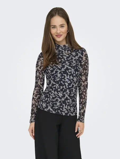 ONLY ONLERICA LIFE MESH L/S TOP JRS NOOS