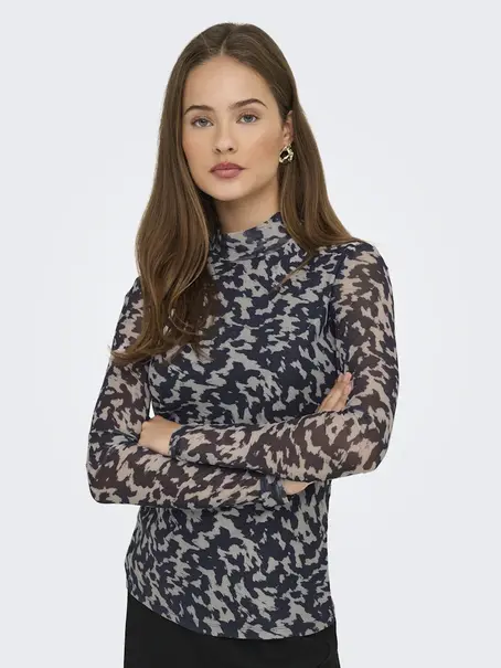 ONLY ONLERICA LIFE MESH L/S TOP JRS NOOS