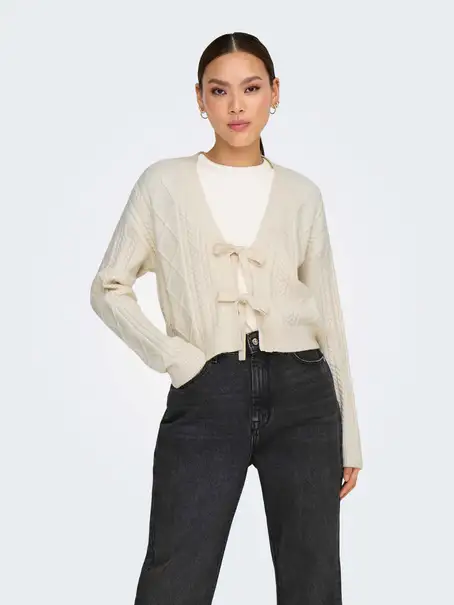 ONLY ONLFIA LS STRING CARDIGAN KNT