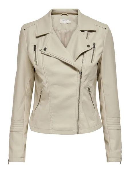 ONLY ONLGEMMA FAUX LEATHER BIKER OTW NOO