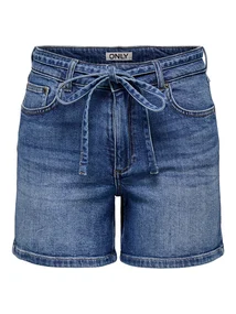 ONLY ONLGIANNA MW BELTED SHORTS AZG DNM
